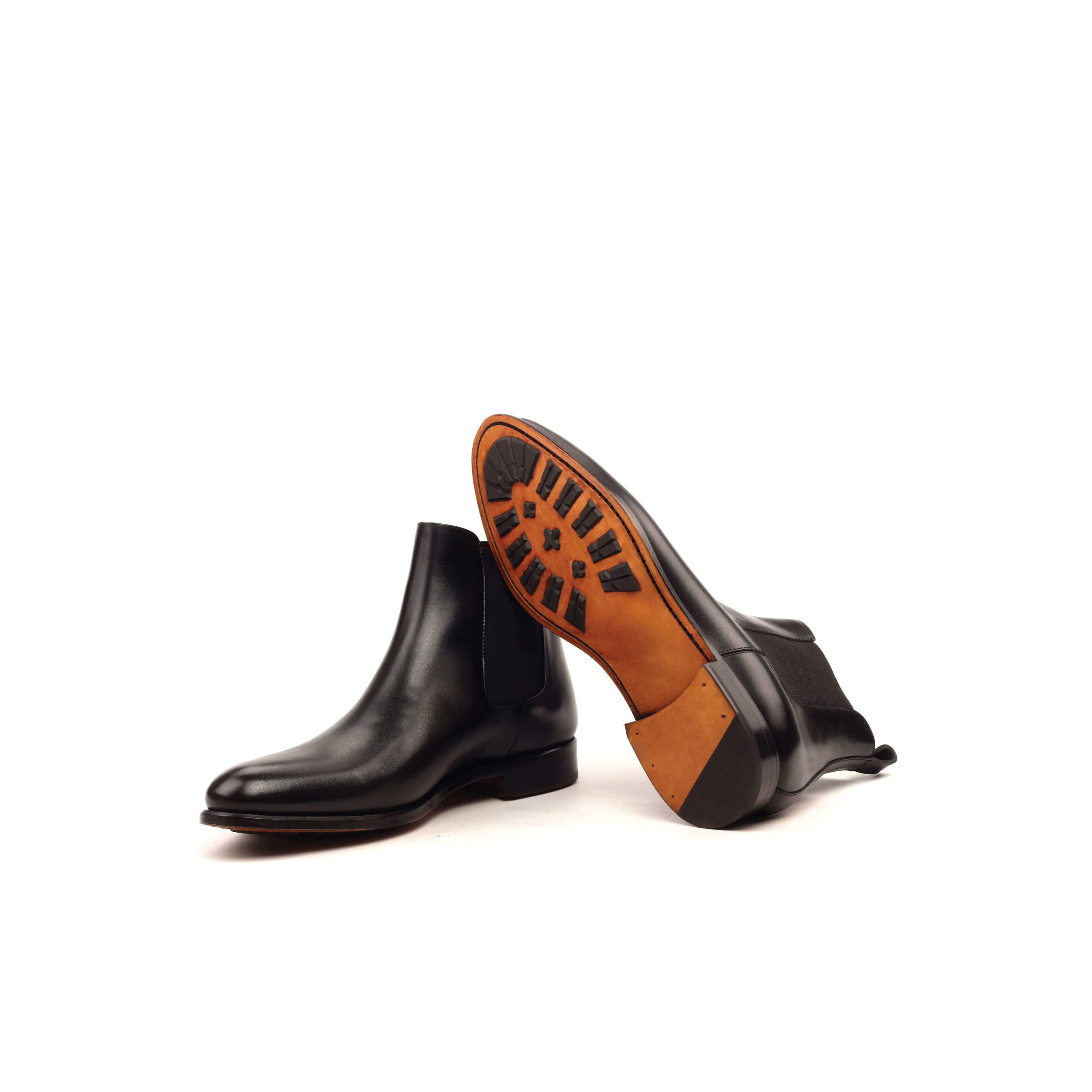 Ernest Chelsea Boot Black Box Calf – People of the Seine
