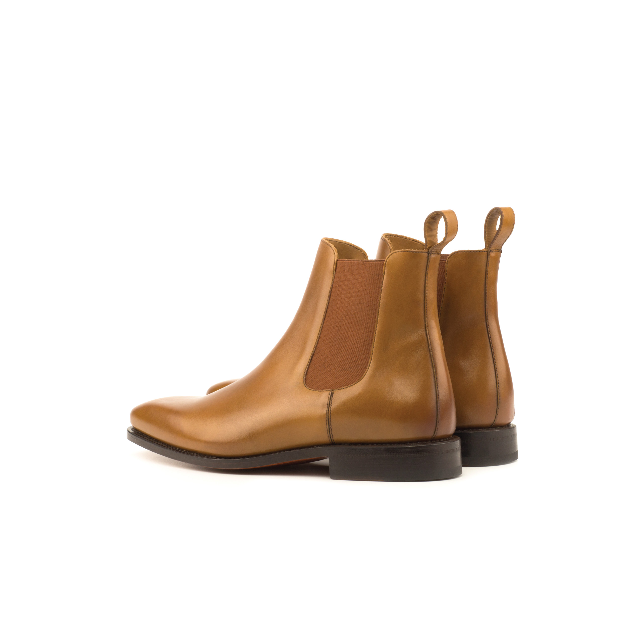 Ernest Chelsea Boot Tan Box Calf - People of the Seine