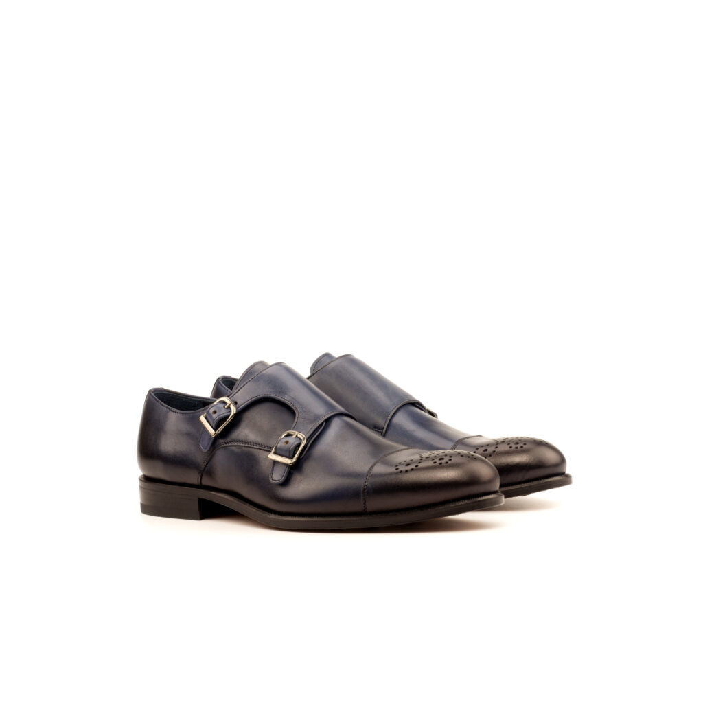 靴 BENSAN-D DOUBLE MONK With Vibram Sole BENSAN-D DOUBLE MONK 2 BLACK - bench