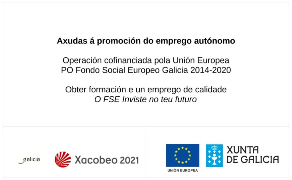 Proxecto Cofinanciado Po Fondo Social Europeo Galicia 2014-2020 1
