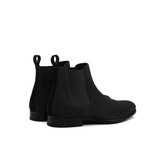 Ernest-Chelsea-Boot-All-Black-Suede-3
